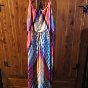 Multi color maxi dress